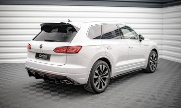 Боковые накладки на задний бампер VW Touareg III версия R-Line фото