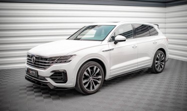 Тюнінгові накладки на бічні пороги VW Touareg MK3 R-Line фото