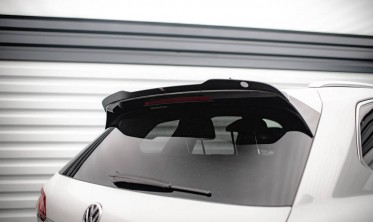 Тюнинг накладка Maxton на спойлер VW Touareg MK3 R-Line фото