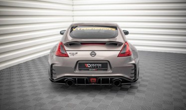 Боковые юбки на задний бампер Street pro Nissan 370Z рестайл Nismo фото