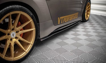 Листвы на боковые пороги Street pro Nissan 370Z рестайл Nismo фото