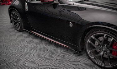 Бічні дифузори під пороги Nissan 370Z рестайл Nismo фото