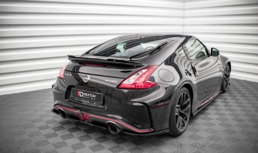 Тюнинг накладка на центр заднего бампера Nissan 370Z FL Nismo фото