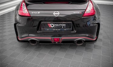 Тюнинг накладка на центр заднего бампера Nissan 370Z FL Nismo фото