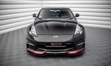 Передняя накладка на бампер Nissan 370Z Nismo рестайл фото