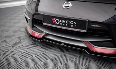 Передняя накладка на бампер Nissan 370Z Nismo рестайл фото