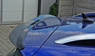 Кап-спойлер VW Golf 7 версия R / R-Line универсал глянцевый фото