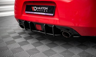 Диффузор Street pro на задний бампер Nissan 370Z послерестайл  фото