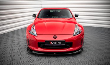 Тюнінгова накладка під передній бампер Nissan 370Z рестайл фото