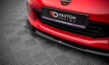 Тюнінгова накладка під передній бампер Nissan 370Z рестайл фото