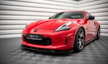 Тюнінговий дифузор на передній бампер Nissan 370Z FL фото