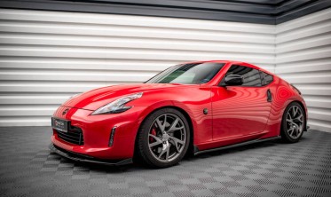 Бічні накладки на пороги Nissan 370Z рестайл фото