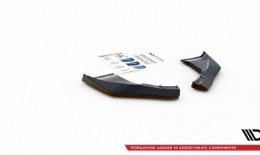 Боковые диффузоры на задний бампер Nissan 370Z рестайл фото