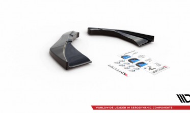 Боковые диффузоры на задний бампер Nissan 370Z рестайл фото