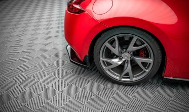 Боковые диффузоры на задний бампер Nissan 370Z рестайл фото
