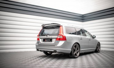 Центральная накладка на задний бампер Volvo V70 MK3 фото