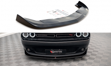 Дифузор на передній бампер Dodge Challenger MK3 версія RT рестайл фото