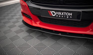 Передній дифузор Street pro під бампер Dodge Charger RT MK7 рестайл фото
