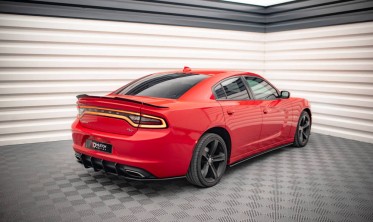 Листвы под пороги Street pro Dodge Charger RT MK7 рестайл фото