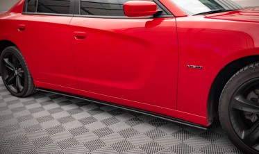 Листвы под пороги Street pro Dodge Charger RT MK7 рестайл фото