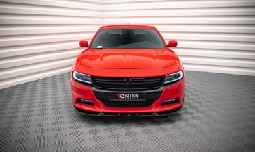 Диффузор (спойлер) на передний бампер Dodge Charger MK7 FL версия RT фото