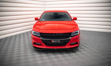 Передня накладка на бампер Dodge Charger MK7 RT рестайл фото