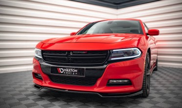 Передня накладка на бампер Dodge Charger MK7 RT рестайл фото