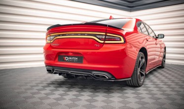 Тюнинг накладка на задний бампер Dodge Charger MK7 RT рестайл фото