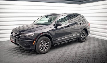 Тюнинг накладки под пороги Volkswagen Tiguan ALLSPACE MK2 фото