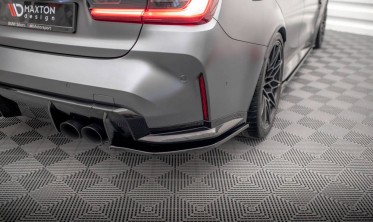 Бічні дифузори заднього бампера BMW M3 G80 фото