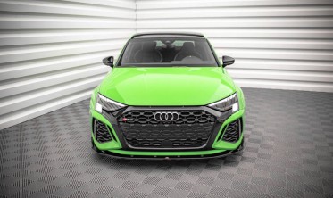 Передняя тюнинг накладка на бампер Audi RS3 8Y фото