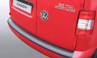 захисна накладка заднього бампера VW Caddy пластик фото