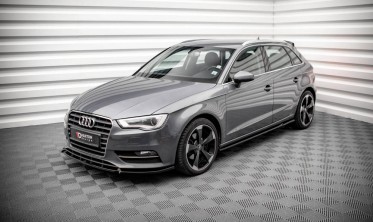 Тюнінгові накладки (лістви)  під пороги Audi A3 8V Sportback фото