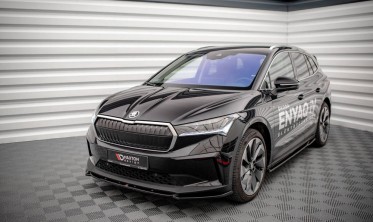Передний спойлер под бампер Skoda Enyaq IV вар. 3 фото
