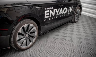 Боковые диффузоры под пороги Skoda Enyaq IV фото