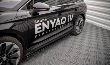 Боковые диффузоры под пороги Skoda Enyaq IV фото