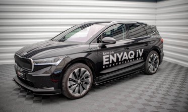 Боковые диффузоры под пороги Skoda Enyaq IV фото