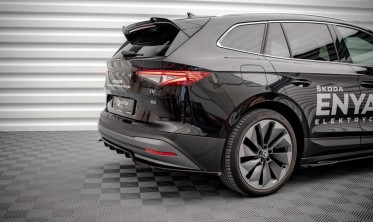 Тюнінговий дифузор на задній бампер Skoda Enyaq IV фото