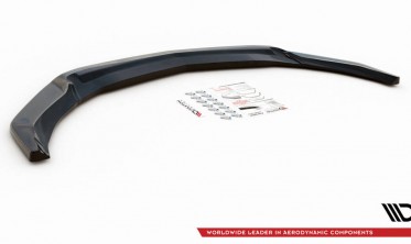 Дифузор на передній бампер Mercedes W176 A45 Aero рестайл вар. 2 фото