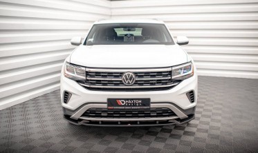 Тюнинговая накладка на передний бампер Volkswagen Atlas Cross Sport фото