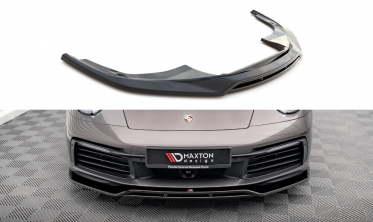 Тюнинг накладка переднего бампера Porsche 911 Carrera 4S 992 фото