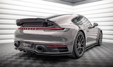 Диффузор (накладка) на задний бампер Porsche 911 Carrera 4S 992 фото
