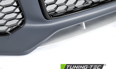 Тюнинговый передний бампер в стиле RS для Audi A6 C7 рестайл фото