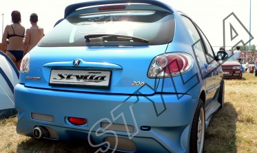спойлер багажника Peugeot 206 фирмы Stylla фото