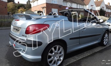 спойлер багажника Peugeot 206 CC купе/кабрио фото