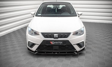Тюнинговая накладка на передний бампер Seat Ibiza MK5 фото