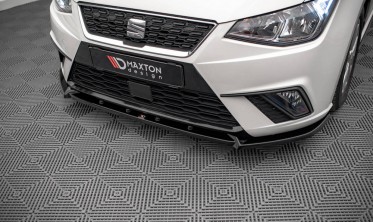 Тюнинговая накладка на передний бампер Seat Ibiza MK5 фото