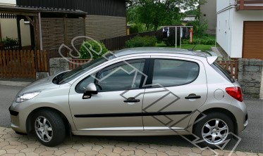 спойлер крышки багажника Peugeot 207 фирмы Stylla фото