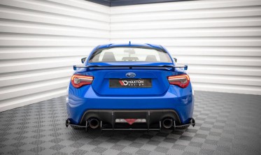 Центральная накладка на задний бампер STREET PRO Subaru BRZ MK1 рестайл фото