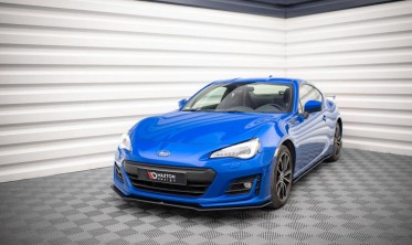 Нижняя накладка под передний бампер STREET PRO Subaru BRZ MK1 рестайл фото
